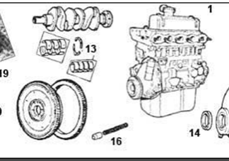 Midget 1275 Engine