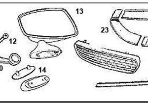 Midget Door, Boot & Chrome